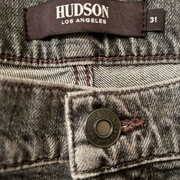 Hudson Zack Skinny Jeans Size 31/31 - Picture 3 of 5